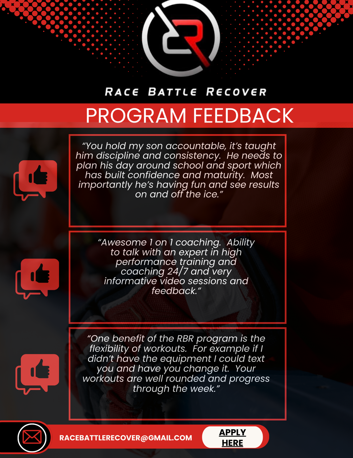 RBR PRO System for PLAYERS