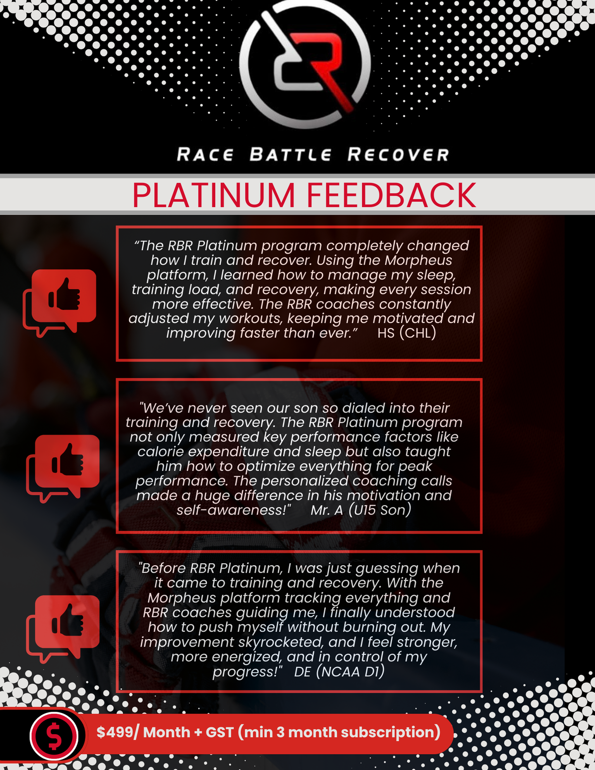 RBR Platinum System for Players